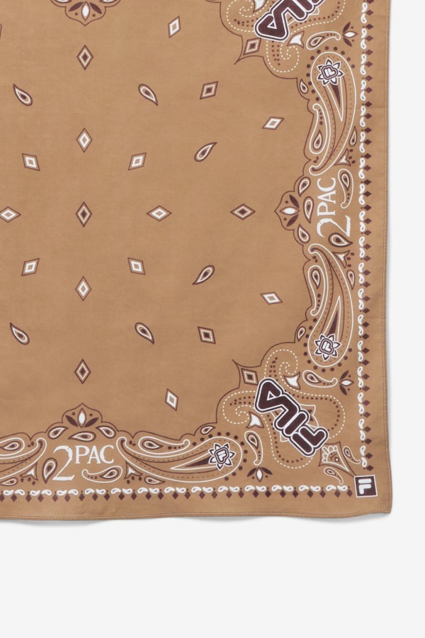 2Pac Bandana Tobacco Brown Fila Outlets