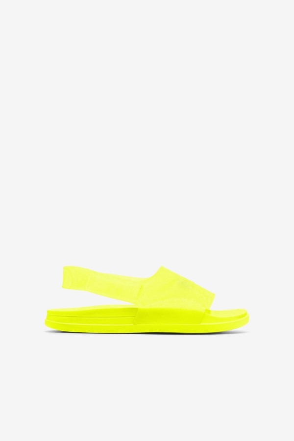 Fila Outlets Yellow Big Kids' Saveeno Slide
