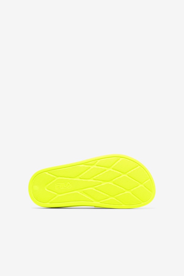 Fila Outlets Yellow Big Kids\' Saveeno Slide