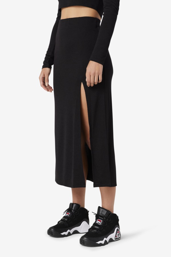 Fila Outlets Londyn Midi Skirt Black