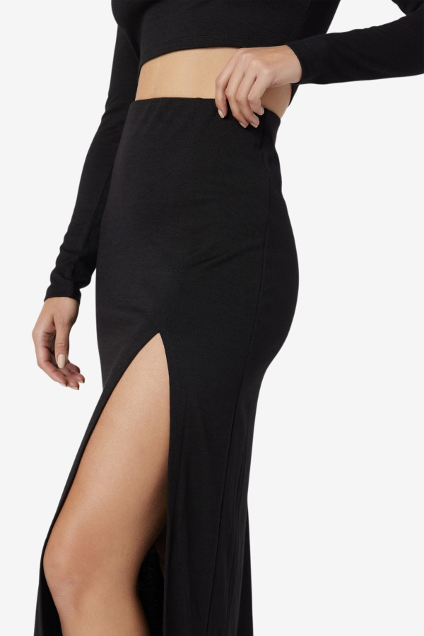 Fila Outlets Londyn Midi Skirt Black