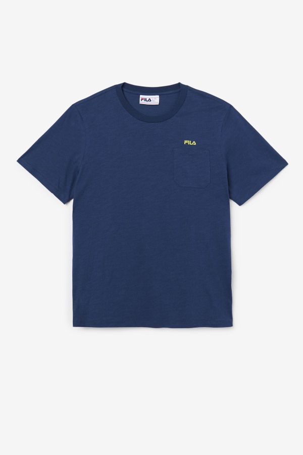 Navy/Yellow Dilki Crew Fila Outlets