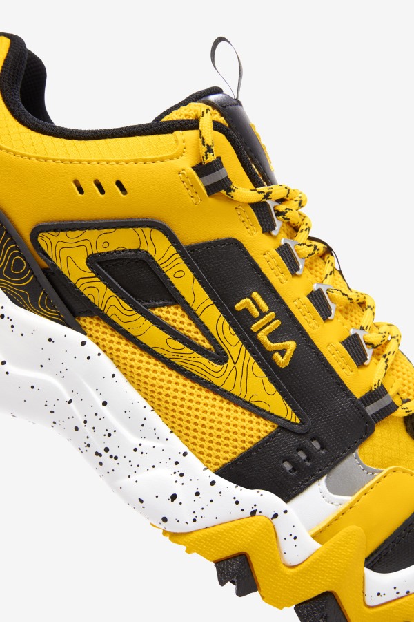 Fila Outlets Men\'s Oakmont Tr Lemon/Black/White