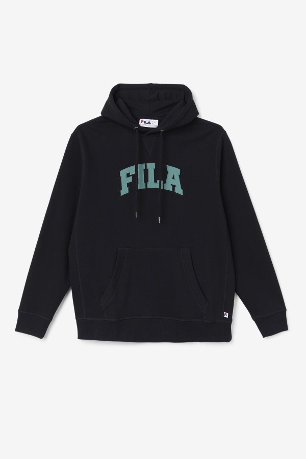 Brook Hoodie Fila Outlets Black/Blue Spruce