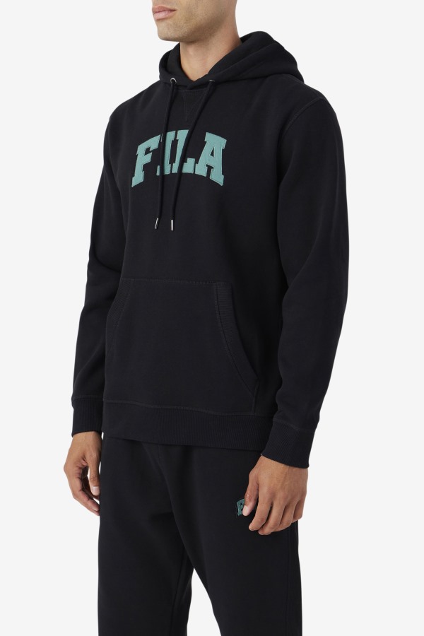 Brook Hoodie Fila Outlets Black/Blue Spruce
