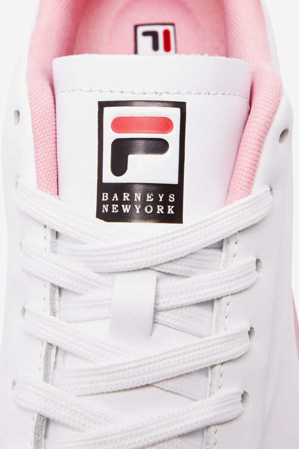 White/Coral Blush/Black Women\'s Original Tennis Lux X Barneys Fila Outlets