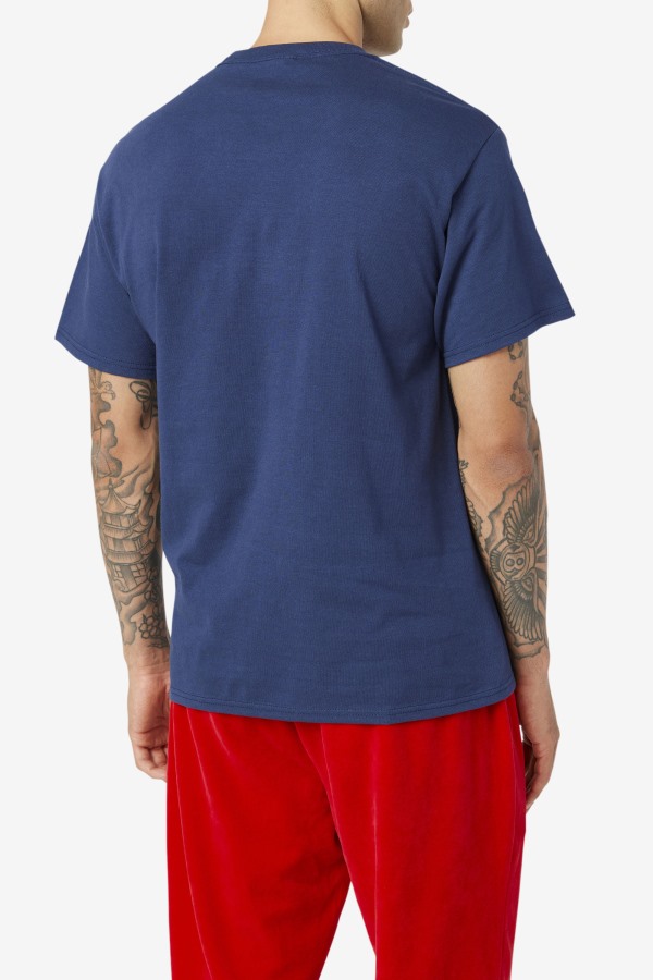 Original Fitness Tee Navy/Red/White Fila Outlets