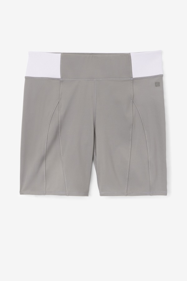 Fila Outlets Forza 8" Texture Bike Short Gargoyle/Lavender Blue