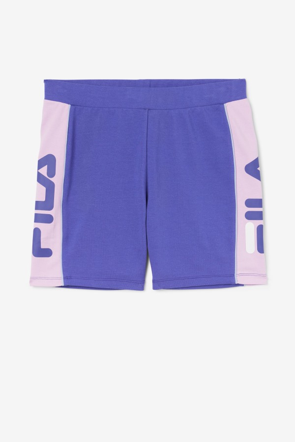 Blue/Orchid/Blue/White Davina Bike Short Fila Outlets