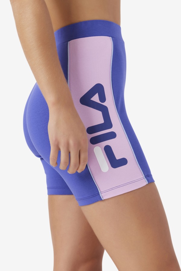 Blue/Orchid/Blue/White Davina Bike Short Fila Outlets