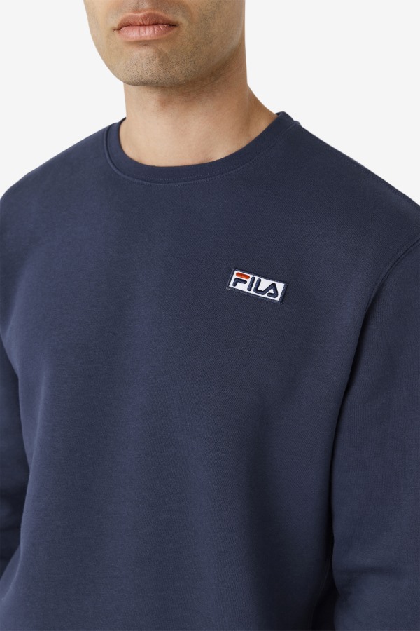 Garran Crew Navy/White Fila Outlets