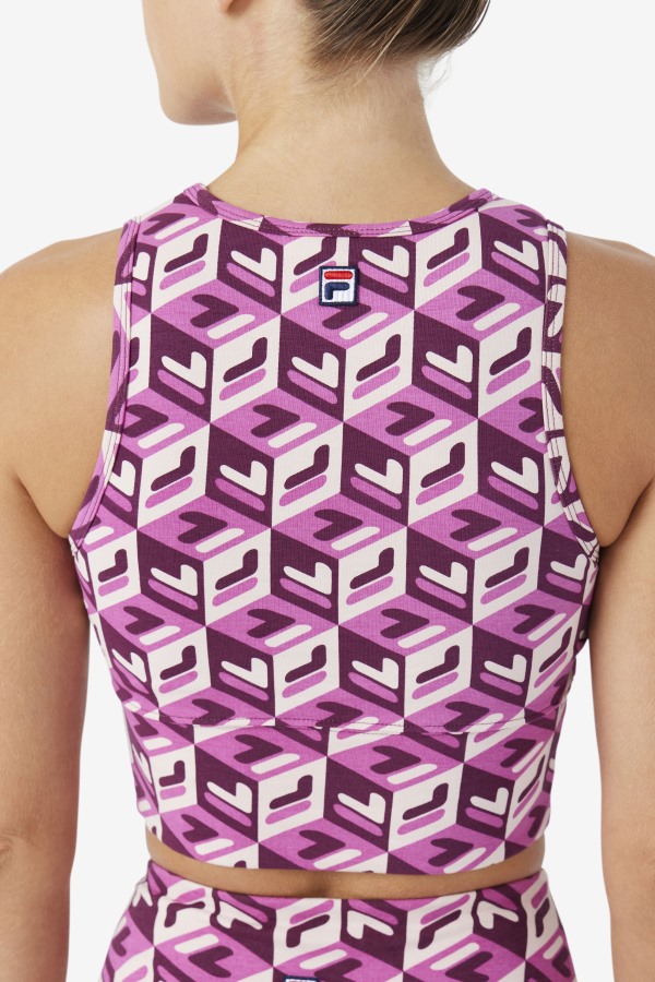Rouge/Potpourri/Grape Wine Emmaline Tank Fila Outlets