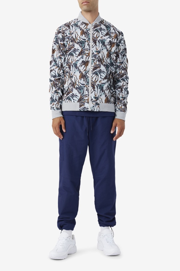 Giraffe Print Mav Bomber Jacket Fila Outlets