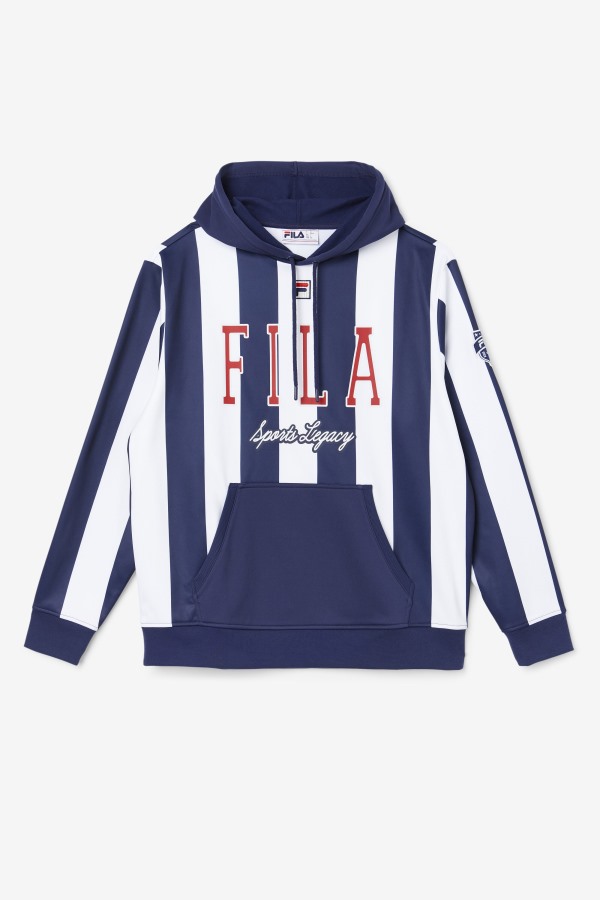 Soni Hoodie White/Red Fila Outlets