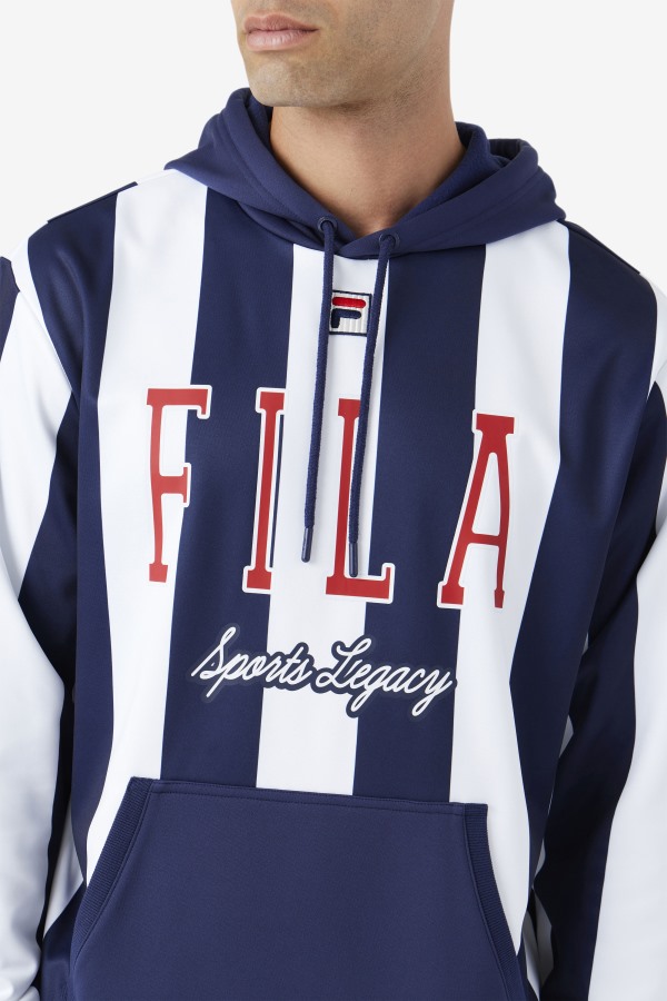 Soni Hoodie White/Red Fila Outlets