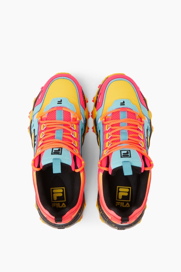 Deep Pink/Bluefish/Lemon Fila Outlets Women\'s Oakmont Tr