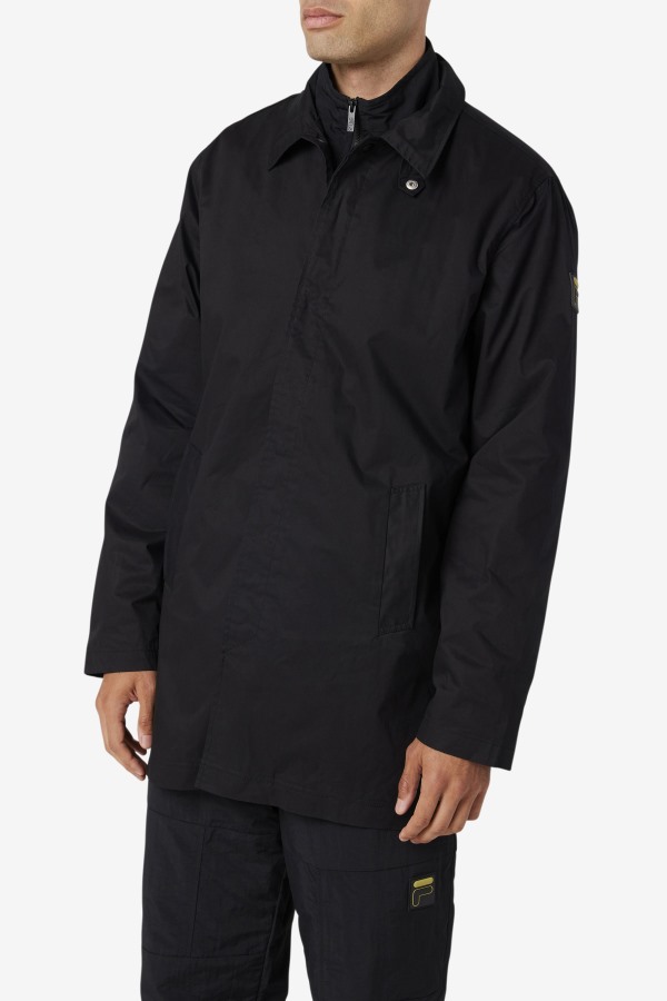 Black Holmes Jacket Fila Outlets