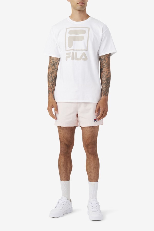 stacked tee shirt White Fila Outlets
