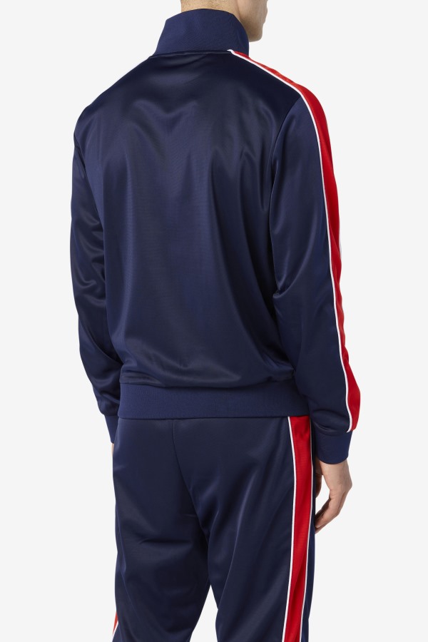 Fila Outlets Navy/Red/White Wicks Track Jacket
