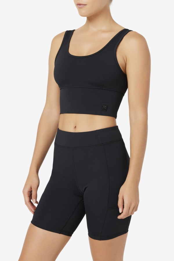 Kora Bra Top Fila Outlets Black