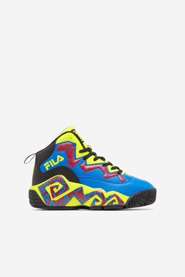 Black/Yellow/Red Little Kids' MB Fila Outlets