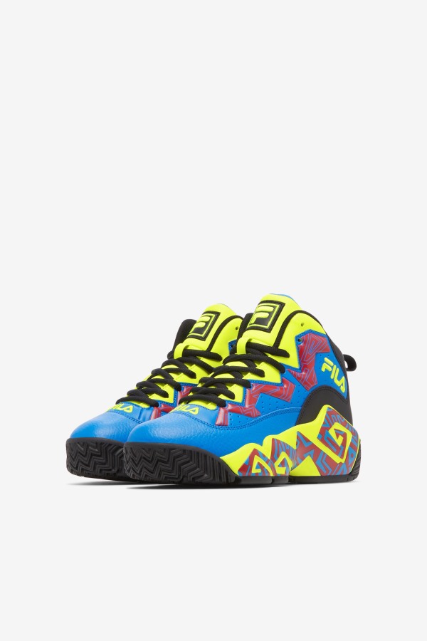 Black/Yellow/Red Little Kids\' MB Fila Outlets