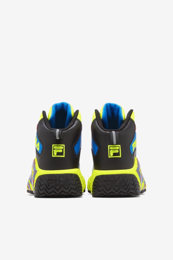 Black/Yellow/Red Little Kids\' MB Fila Outlets