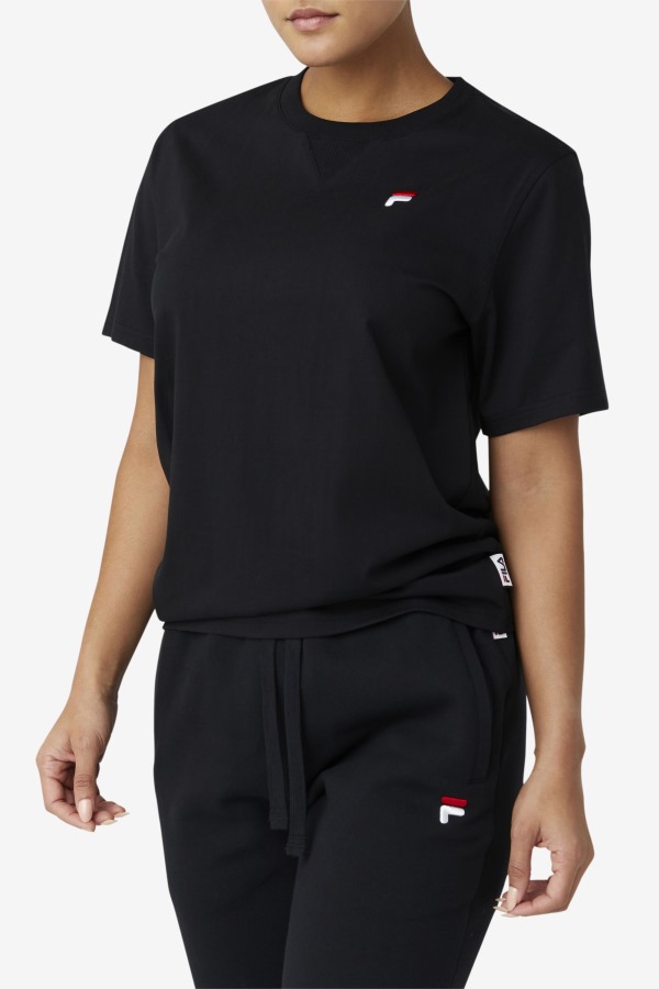Fila Outlets Black Derion Tee