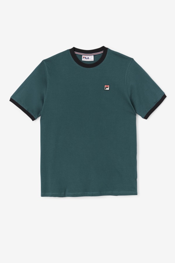 Fila Outlets June Bug/Black Marconi Ringer Tee