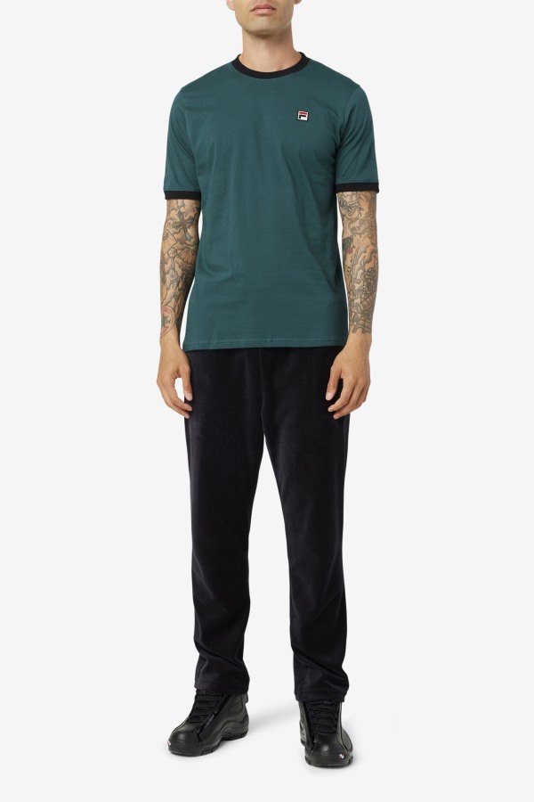 Fila Outlets June Bug/Black Marconi Ringer Tee