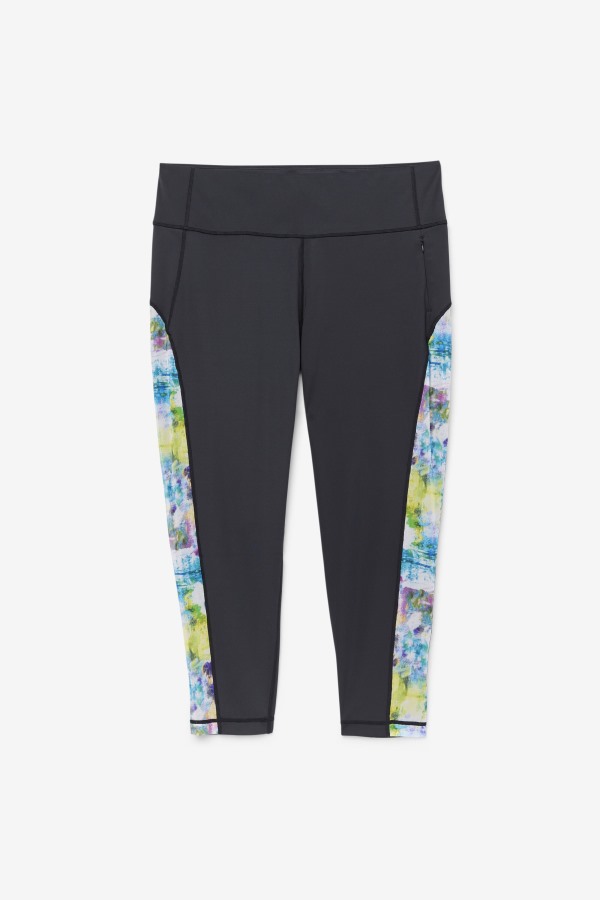 Forza Contrast 7/8 Leggings Black/Tie Dye Fila Outlets