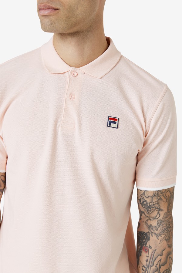 Custom Polo Fila Outlets Pink