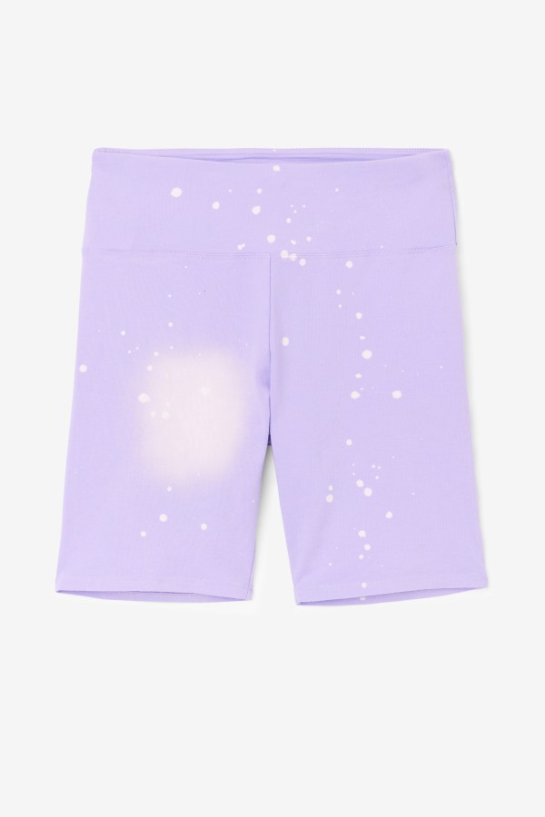 Fila Outlets Taima Tie Dye Bike Short Viola Tie Dye