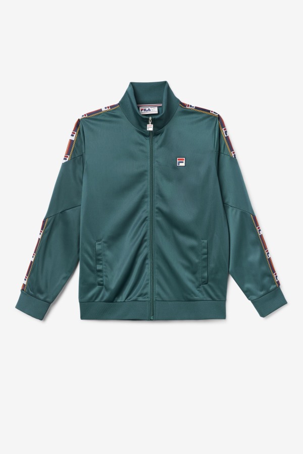 Carson Track Jacket June Bug Fila Outlets