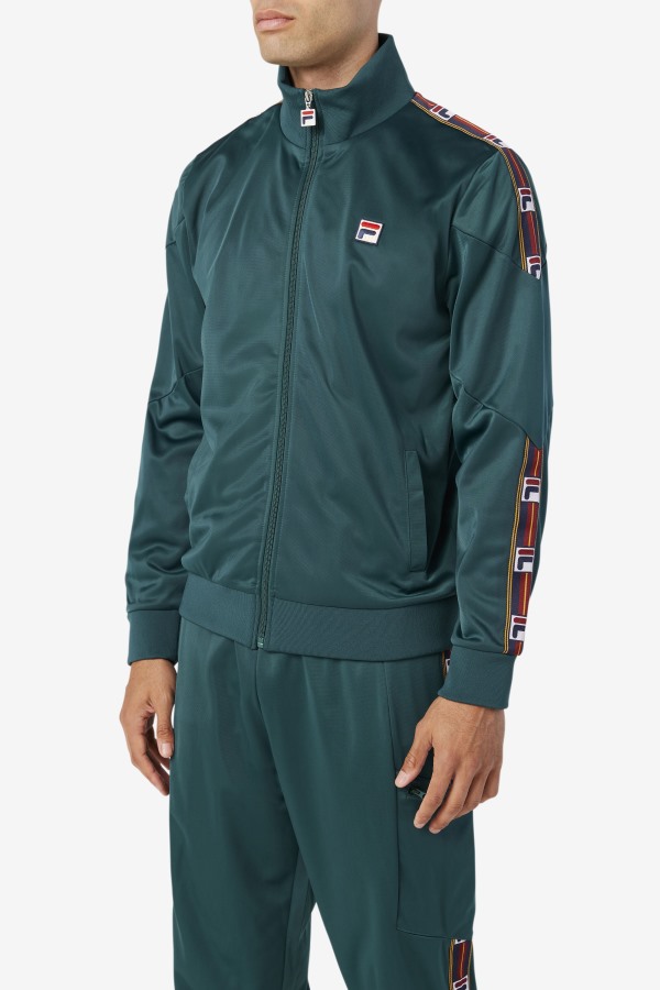 Carson Track Jacket June Bug Fila Outlets
