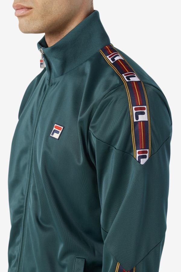 Carson Track Jacket June Bug Fila Outlets