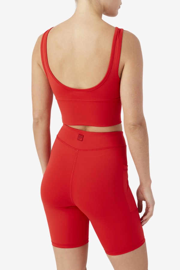 Kora Bra Top Fila Outlets Red