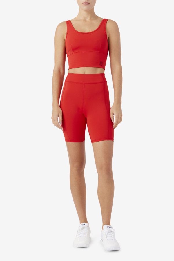 Kora Bra Top Fila Outlets Red