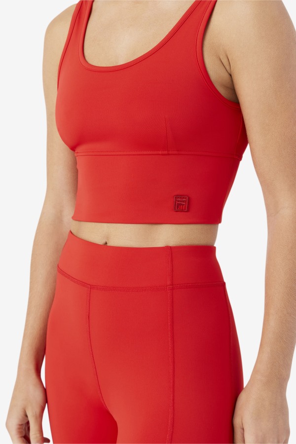 Kora Bra Top Fila Outlets Red