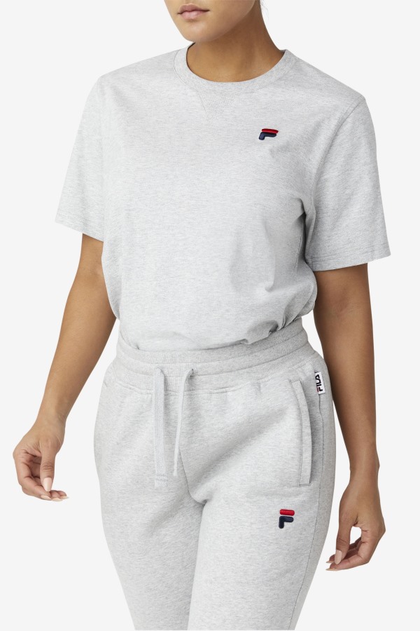 Light Grey Derion Tee Fila Outlets