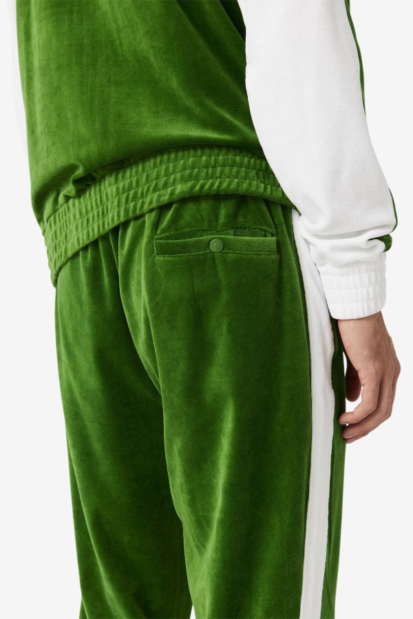 Fila Outlets Formal Garden/White/Red Brice Velour Pant
