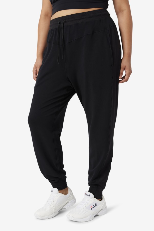 Fila Outlets Fi-Lux Texture Jogger Black
