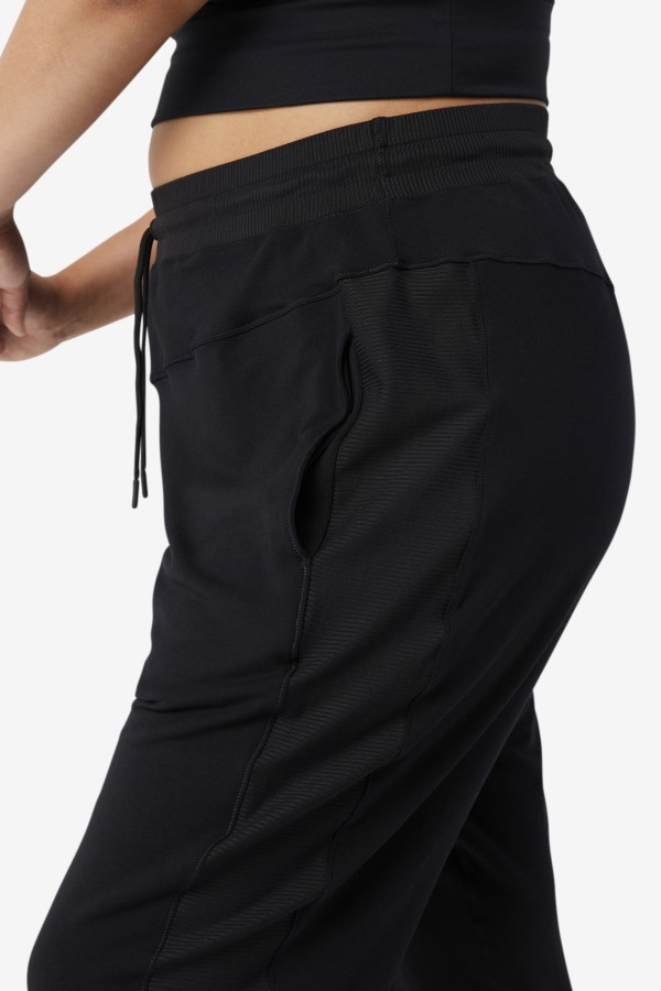 Fila Outlets Fi-Lux Texture Jogger Black