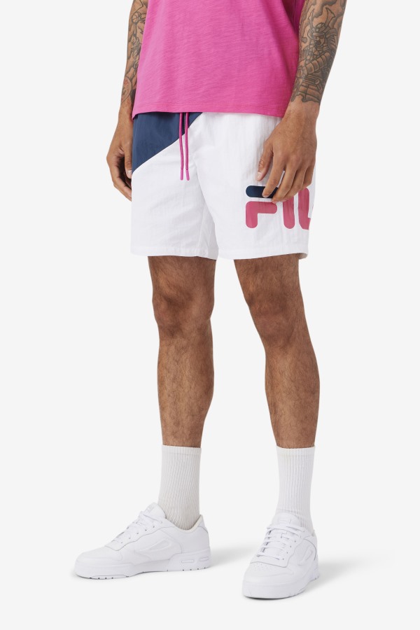 Fila Outlets Navy/White/Purple Ama Swim Short