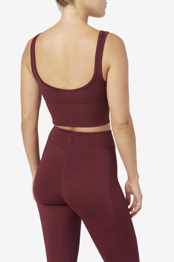 Fila Outlets Kora Bra Top Tawny Port