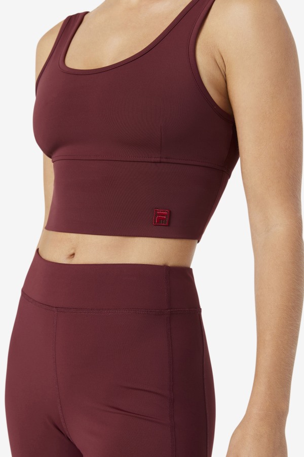 Fila Outlets Kora Bra Top Tawny Port