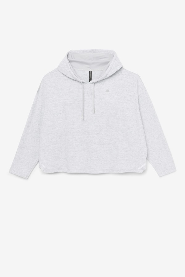 Highrise Heather Fi-Lux Cropped Hoodie Fila Outlets