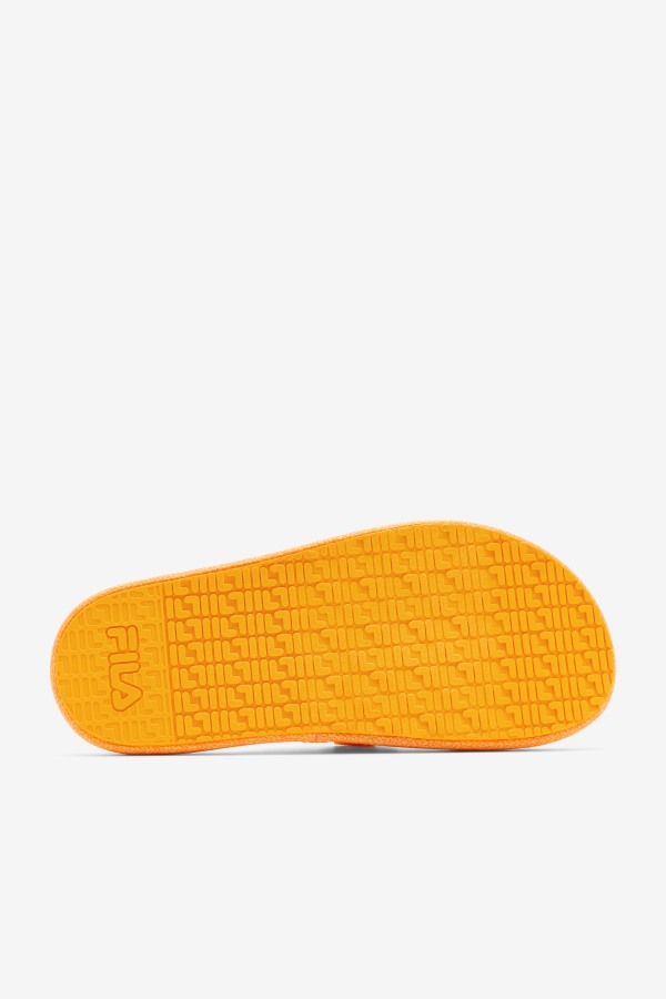 Saffron/Red Fila Outlets Men\'s Atlas Slide