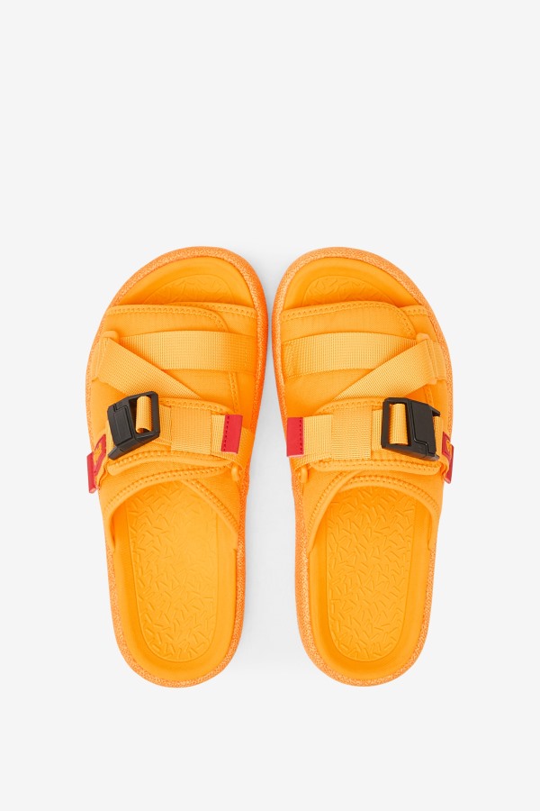 Saffron/Red Fila Outlets Men\'s Atlas Slide