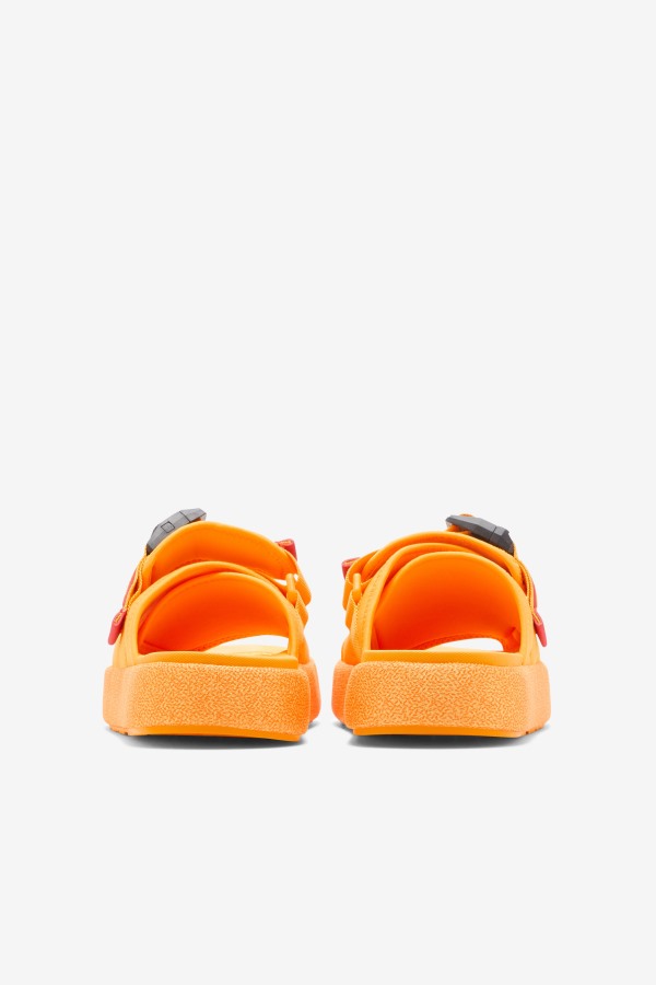 Saffron/Red Fila Outlets Men\'s Atlas Slide